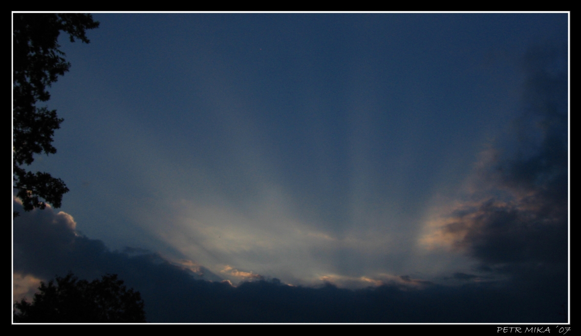 Sunset - blue 