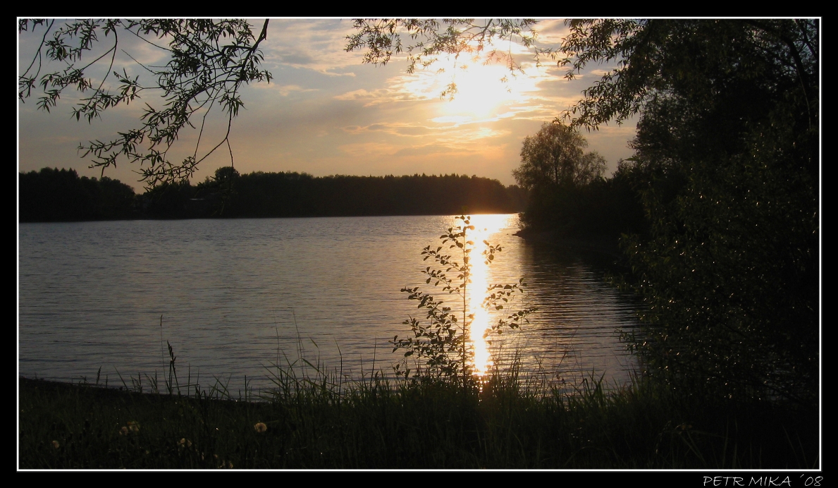 Sunset přehrady